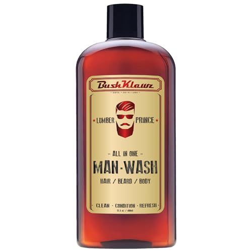 Lumber Prince 3-in-1 Men's Shampoo, Conditioner & Body Wash