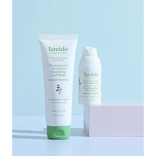 Lavido - Thera Intensive Oil Control Clarifying Gel Wash | Replenish, Nourish + Protect (4.05 oz | 120 ml)