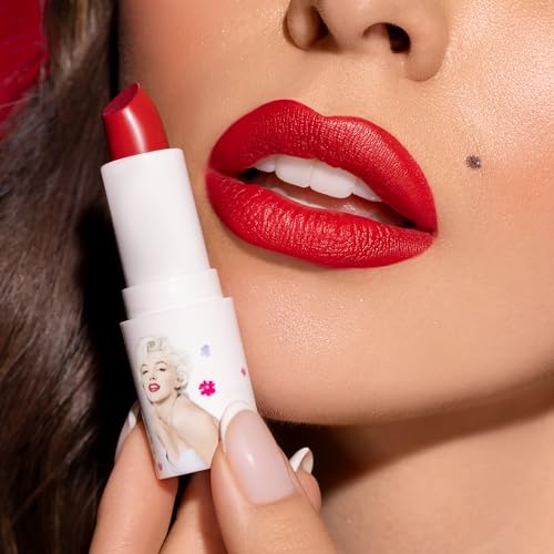 wet n wild Marilyn Monroe Red Lipstick & Glitter Balm Set