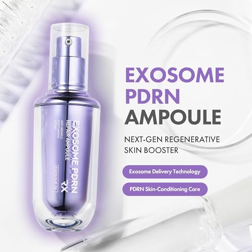 MAXCLINIC Exosome PDRN Repair Ampoule - Hydrating, Revitalizing and Firming Face Serum Ampoule Moisturizer with Salmon and Plant-Based PDRN for Elasticity and Fine Lines - Korean Skin Care 1.35 fl oz