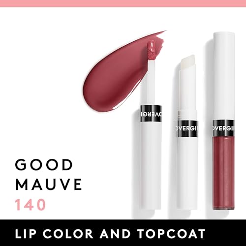 COVERGIRL Outlast All-Day Lip Color with Moisturizing Topcoat, New Neutrals Shade Collection, Good Mauve Pack of 1 and Rosie 0.06 Ounce Pack of 1