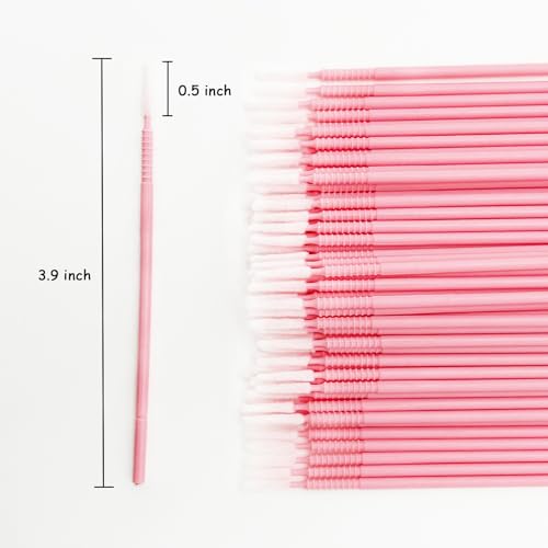 200 Pcs Microbrush Applicators for Eyelash Extensions, Eyelash & Nail Art - i-Laesh