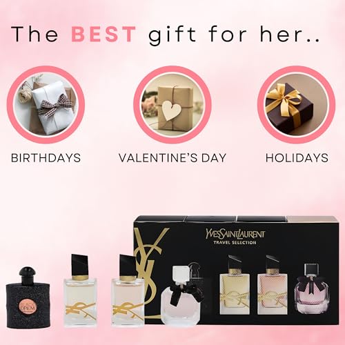 YSL Perfume Mini Travel Set 4-Piece - Women's Fragrances