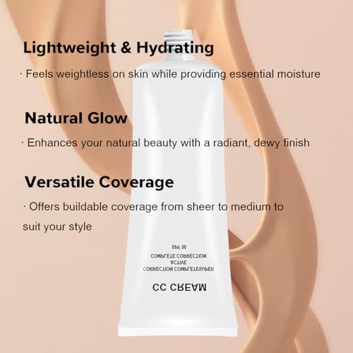 CC Cream with SPF 50 – All Skin Types, 30ml