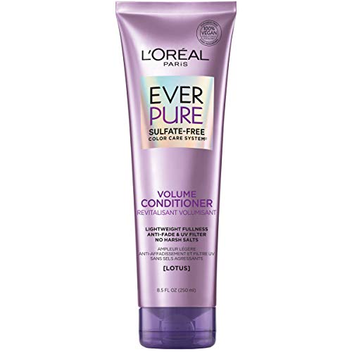 L¡¯Or?al Paris Moisture Sulfate Free Conditioner, Hair Care for Color-Treated Hair with Rosemary Botanicals, EverPure, 8.5 Oz (Packaging May Vary)