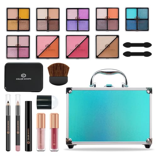 Color Nymph Beginner Makeup Kit with Train Case - 24 Colors
