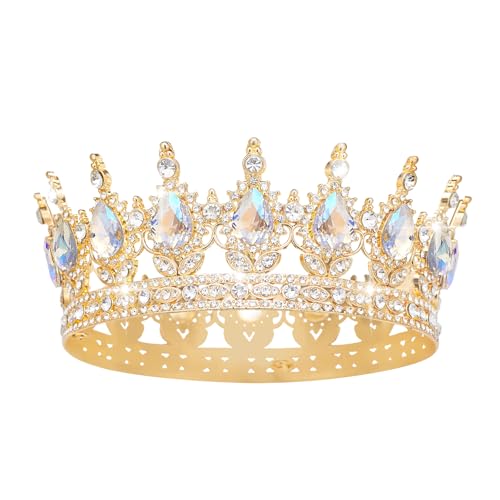 Queen Crown Rhinestone Tiara for Women - Bridal & Party Accessory