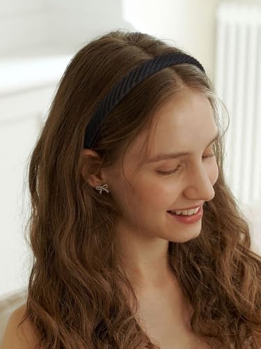 Knitted Headbands for Women, Non Slip Hair Accessories, 4 Pack
