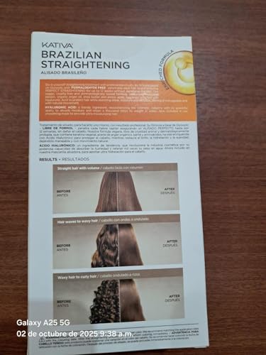Kativa Brazilian Straightening Kit - 12 Week Professional Treatment