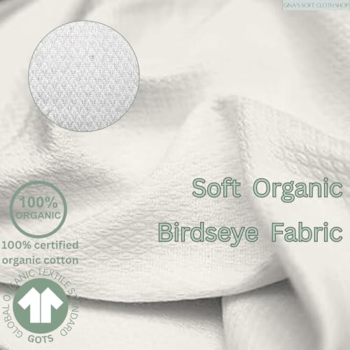 Gina's Soft Cloth Shop 1 Ply All Things Girl Flannel Washable Kids Lunchbox Napkins 8x8 inches 5 Pack - Little Wipes (R) Flannel- Proudly Made in the USA!