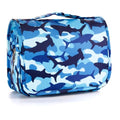 Kids Shark Toiletry Bag - Waterproof Travel Wash Bag
