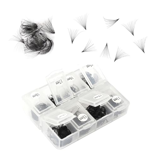 600 20D Premade Fan Lash Extensions Mixed 11-18mm D Curl