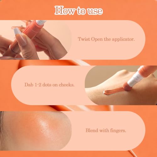 Flamenco Glow Liquid Blush – Peach Tone 6ML