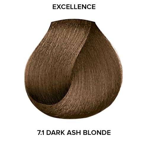 L'Or?al Technique Excellence Cr?me Permanent Hair Color - Long-Lasting Hair Dye, Rich Formula With No-Drip Application, Superb Gray Coverage