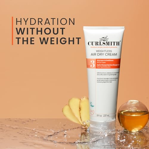 CURLSMITH Weightless Air Dry Cream - Hydrating Leave-In Conditioner
