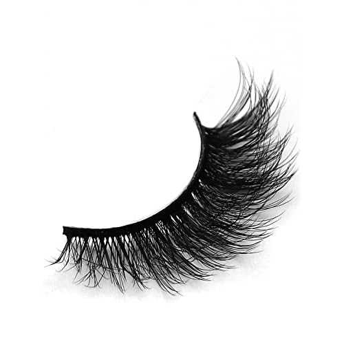 False Eyelashes Russian Strip Lashes Fluffy Fake Eyelashes Extension D Curl Wispy Handmade Soft Reusable 14 Pairs Lashes Pack