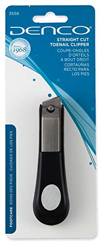 Straight Cut Toenail Clipper - Stainless Steel with Catcher