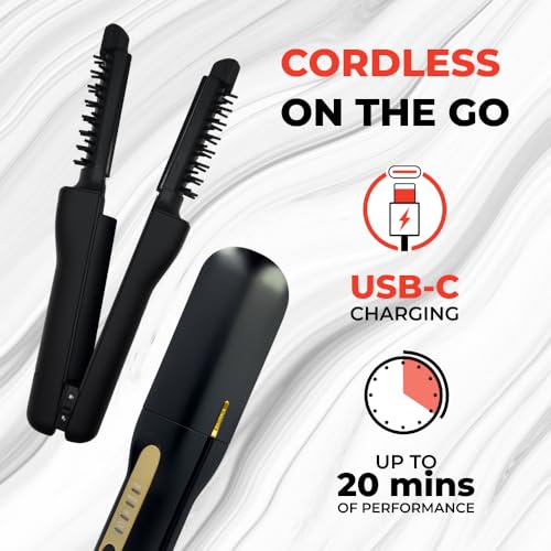 YA-MAN SPA Styler Cordless 3-in-1 Hair Brush | Volume + Smooth
