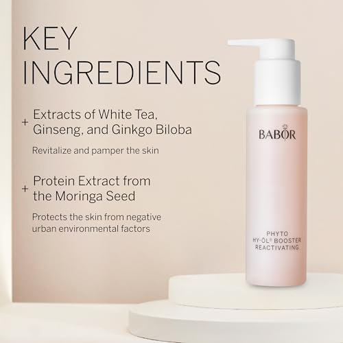 BABOR Phyto HY-OL Booster Facial Cleanser ? Hydrating, Reactivating, Calming & Balancing Formulas for Dry, Sensitive & Oily Skin, 100ml