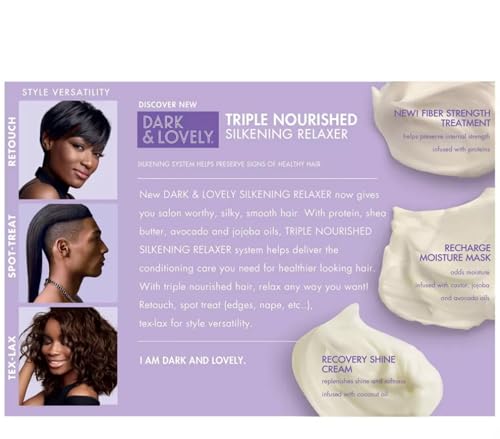 Dark and Lovely No-Lye Hair Relaxer Regular Strength