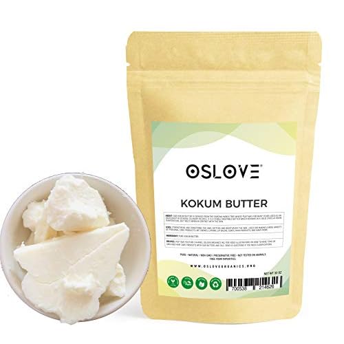 Kokum Butter 2 LB Pure, Natural, Fresh, Thickener for Body Butters, Sunscreens, Soaps, Deodorants, lip balm & Lotions.