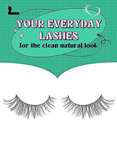 Short Wispy Natural False Eyelashes - 10 Pairs D-M08