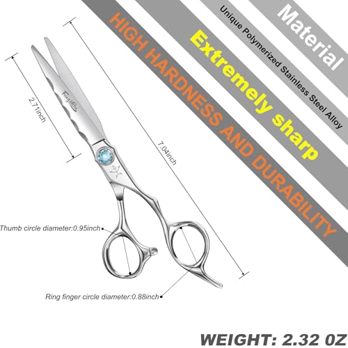 Professional 6.3 Inch Barber Hair Cutting Scissors - Fengliren