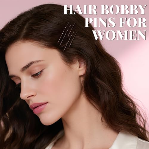 IKOCO 415pc Hair Pin Set with U Pins, Ties & Hair Net, Brown