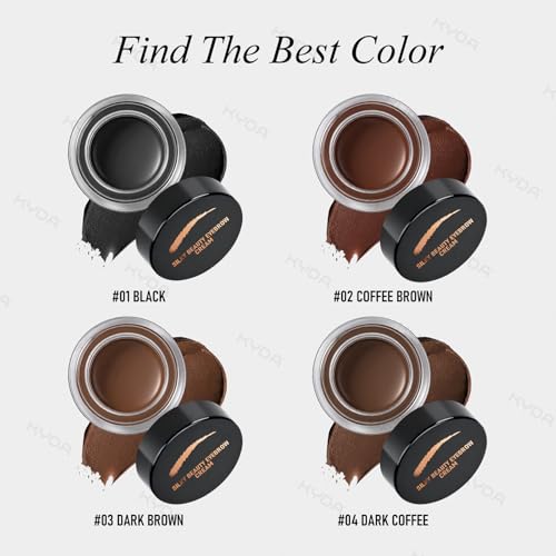 KYDA Eyebrow Makeup Kit with Pomade, Pencil & Eyeliner