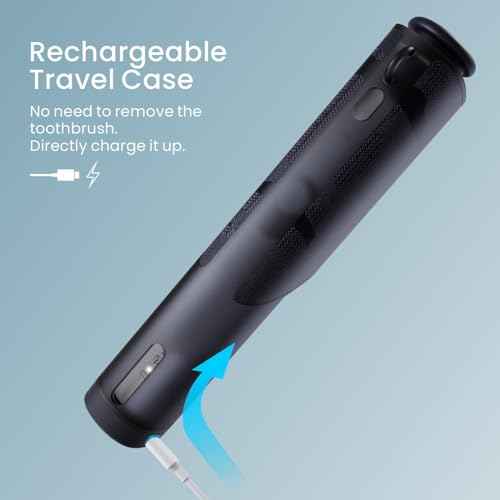 CoolSmile Charging Travel Case Compatible with Philips Sonicare Electric Toothbrushes, Fits Philip Sonicare 1100/3100/ 4100/4300/ 4500/5100/ 5300/6000/ 6100/6300/ 7000 series, Blue