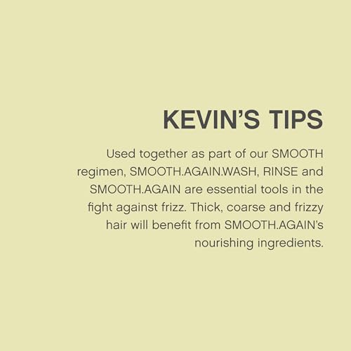 KEVIN.MURPHY SMOOTH.AGAIN - Smoothing, Leave-In Conditioner - For Thick, Coarse & Unruly Hair - Anti-Frizz Treatment - Styling Product for Hair Shine - 200 mL / 6.7 fl oz