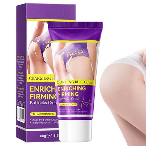 Butt enhancement Firming Cream helps to improve the appearance of fullness and firmness in the buttocks. It supports skin elasticity, providing a more lifted and toned look. 【100% New -1 Bottle】