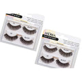 Andrea Two of a Kind False Lashes #33 Black, 2 Pack
