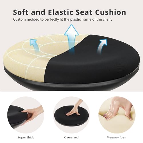 Ergonomic Standing Desk Stool with 360° Swivel
