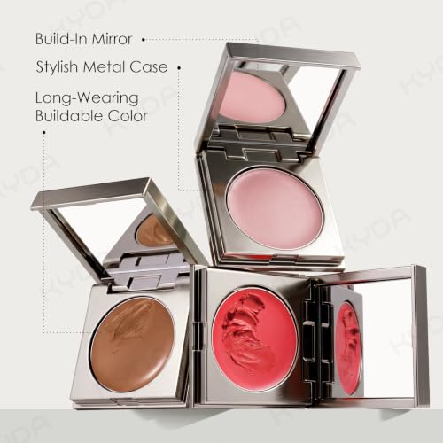 KYDA Cream Bronzer Balm with Mirror - Blendable Face Makeup
