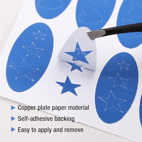 8 Sheets Eyeliner Stencil Stickers, Winged & Smokey Eye Shaper