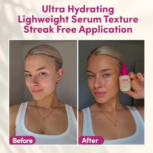 Coco & Eve Self Tanning Drops Medium - Customizable Face Tanner