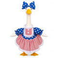 Patriotic 4th of July Porch Goose Outfit for 23 Inch Statue