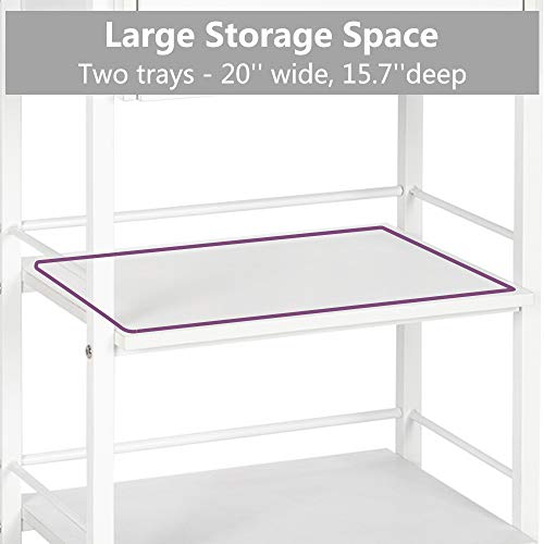 Salon Trolley Cart with Wheels - Beauty Supply Storage