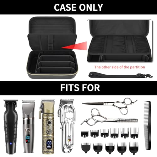 Barber Clipper Case for Wahl, Andis & Universal Trimmers