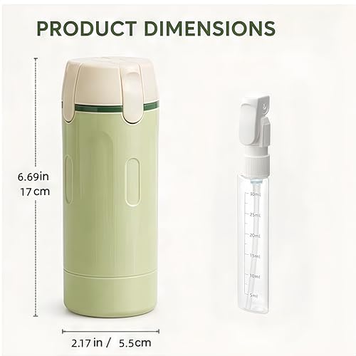 Skylix 4 in 1 Travel Dispenser Bottle - Leak Proof
