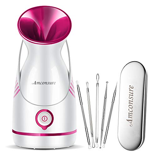 Amconsure Nano Ionic Facial Steamer for Home Spa