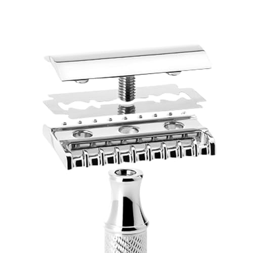 M?HLE R41 TWIST Safety Shaving Razor - Open Comb Design for Wet Shaving