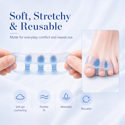 Bunion Corrector Toe Separators for Women & Men