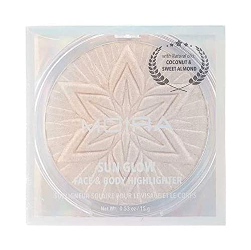Moira Sun Glow Face & Body Highlighter - Rose Petals 002