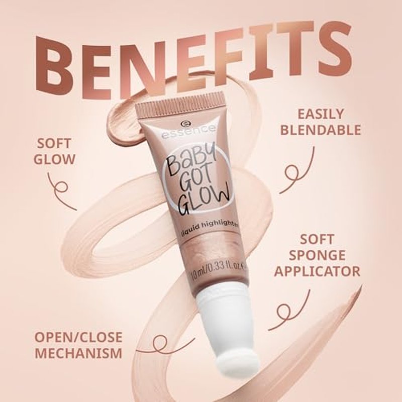 Essence Baby Got Glow Liquid Highlighter - Lightweight & Radiant
