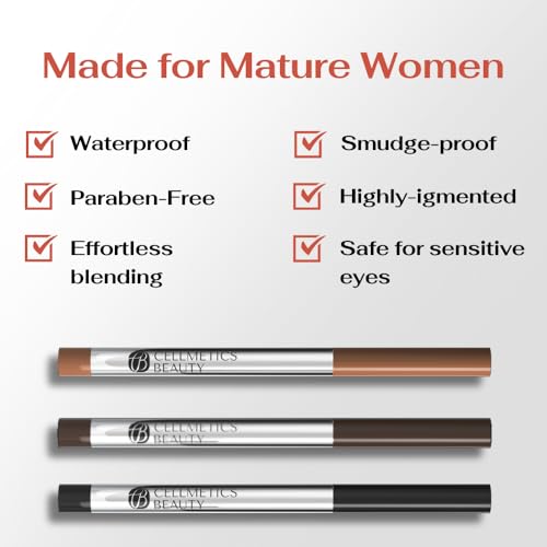 CELLMETICS Long-Wear Cream Eyeliner for Mature Eyes - Waterproof