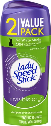 Invisible Dry Antiperspirant Stick, 24-Hour Fresh Protection, 2-Pack