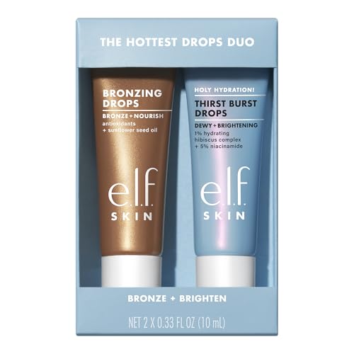 e.l.f. Holy Hydration Thirst Burst & Bronzing Drops Duo
