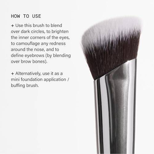 Beauty Pie Pro Angled Concealer Brush, Contour, perfect and cover with the ultimate angled concealer brush, From one of the world's leading labs, Professional luxury quality, Vegan